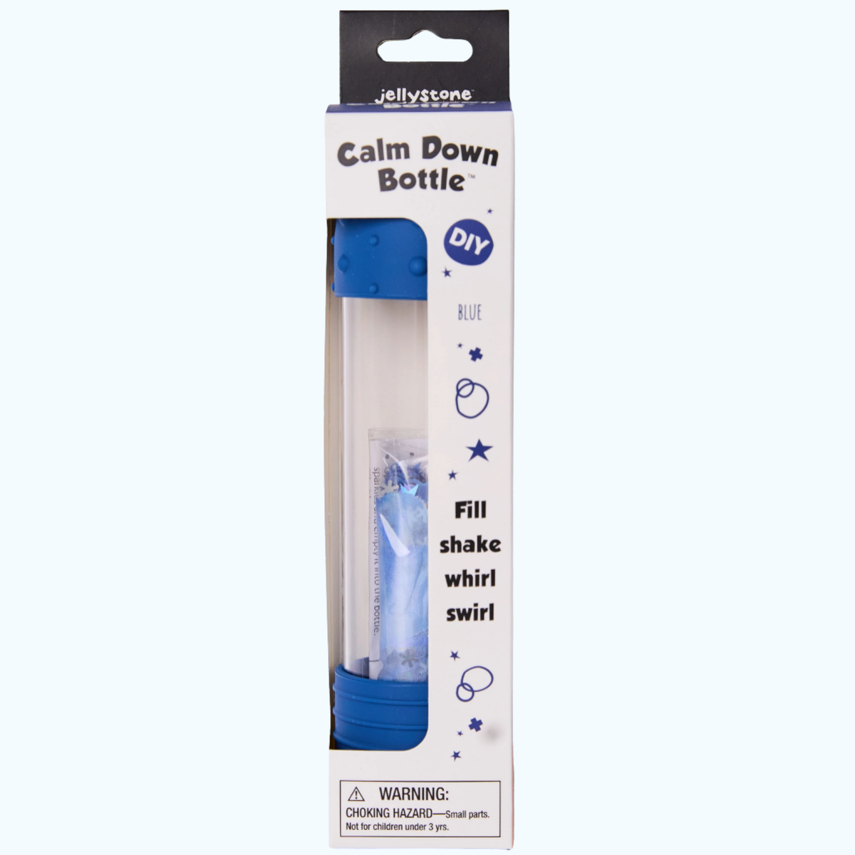 Blue DIY Calm Down Bottle - Jellystone Designs