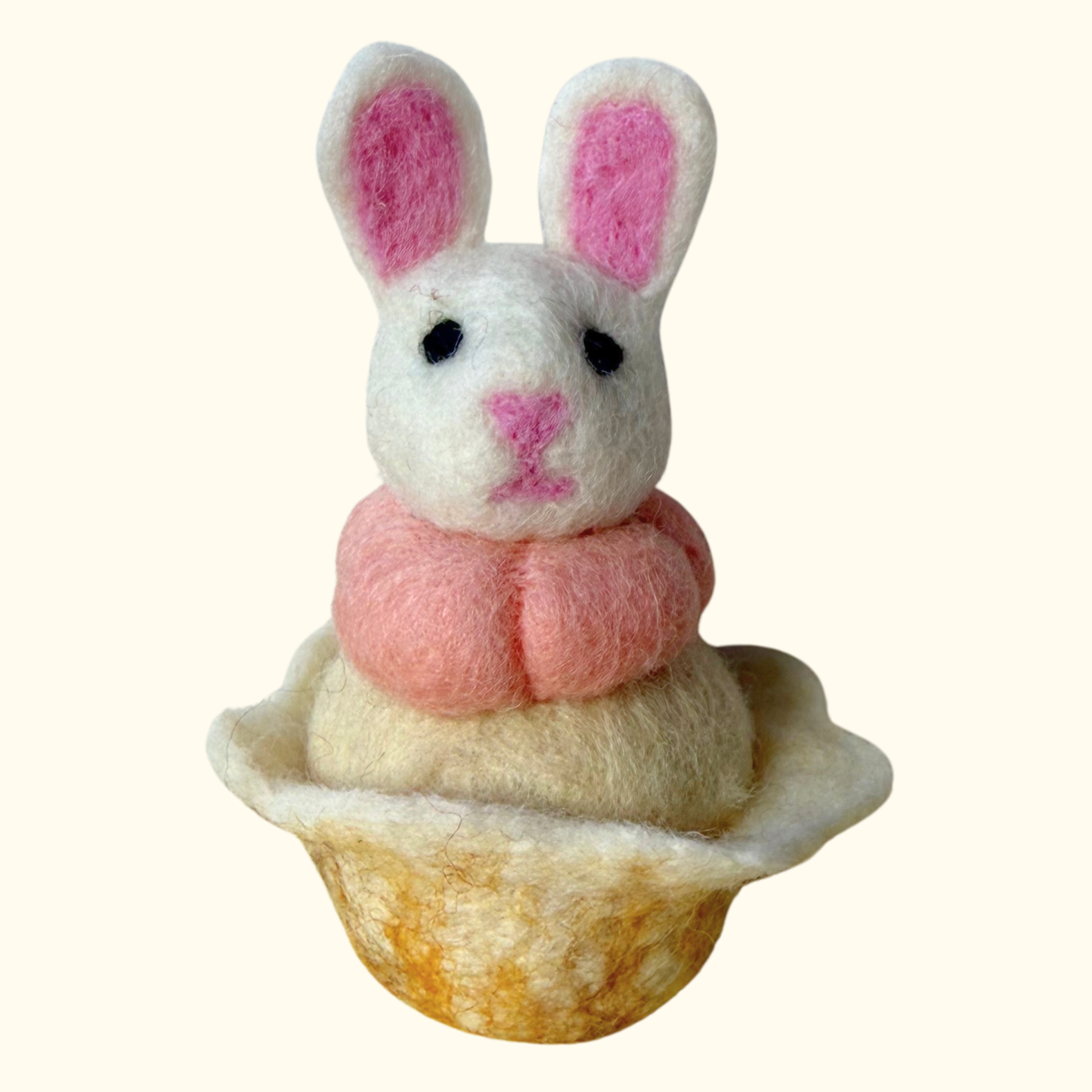 Bunny Easter Felt Muffin - Juni Moon