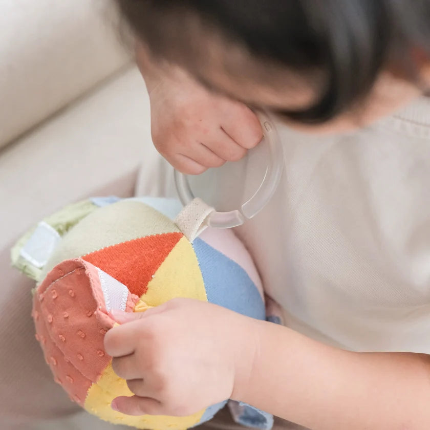 Peek & Peel Busy Rattle Ball - Little Lamb Kind