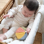 Peek & Peel Busy Rattle Ball - Little Lamb Kind