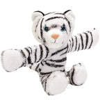 White Tiger Huggers plush toy snap band by Wild Republic
