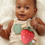 Strawberry Plush + Teether Toy - Itzy Ritzy