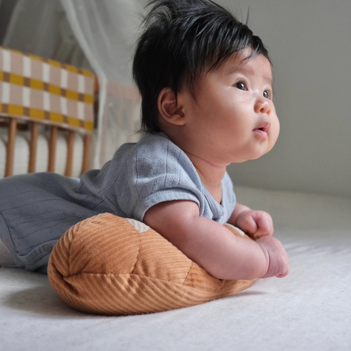 Baguette Tummy Time Pillow - Little Lamb Kind