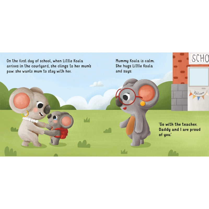 I Go To School board book from the Sassi Step by Step series