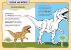 Children's dinosaur arts and crafts kit