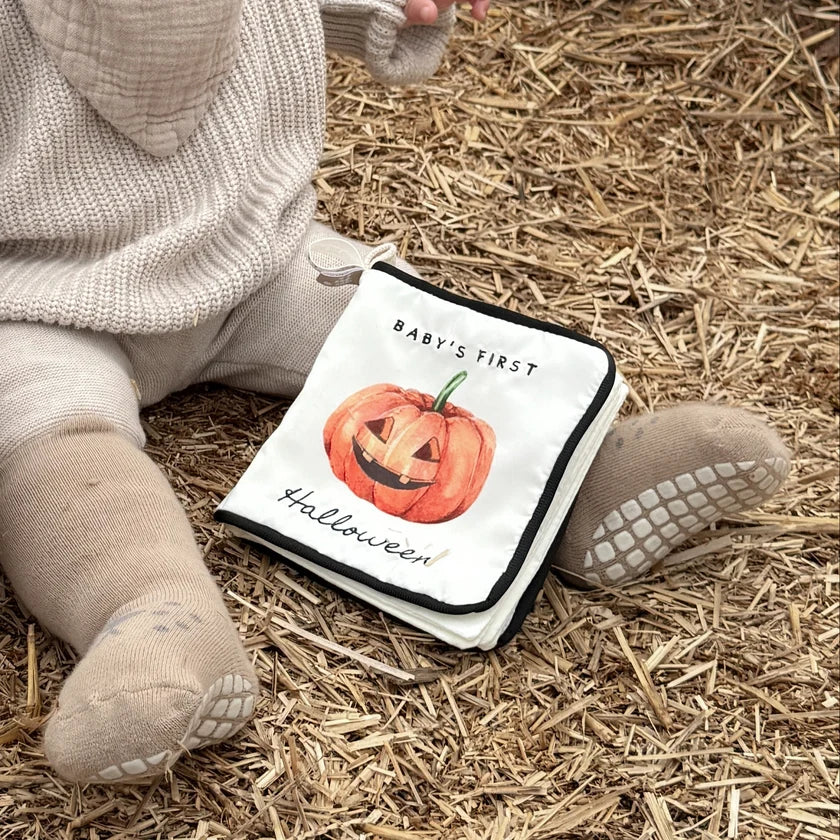 Baby's First Halloween Crinkle Sensory Book - Little Lamb Kind