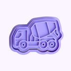 Cement Truck Stamp & Cutter - Playsense