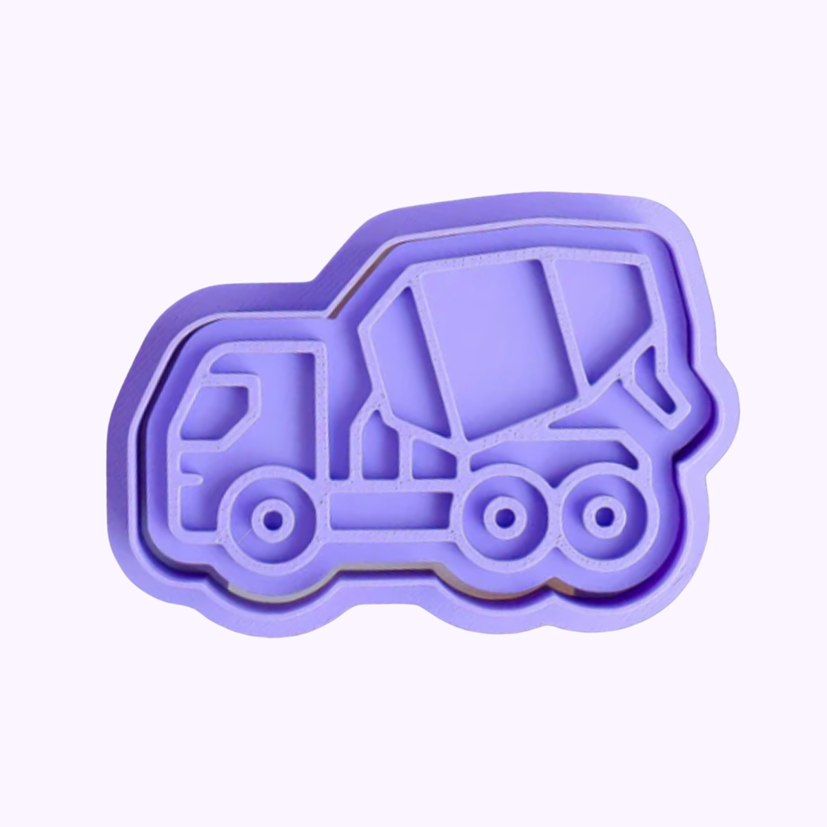 Cement Truck Stamp & Cutter - Playsense