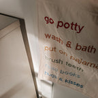 bedtime routine organiser for toddlers