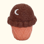 Chocolate Moon Felt Ice-Cream Cone - Juni Moon