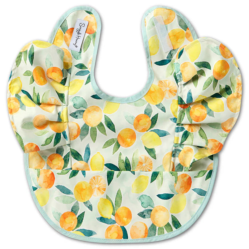 Citrus Squeeze Frill Snuggle Bib - Snuggly Hunny