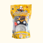 Construction Mini Travel Playdough Kit - Earth Grown KidDoughs