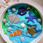 Australian Coral Reef Felt Finger Puppet Set - Tara Treasures