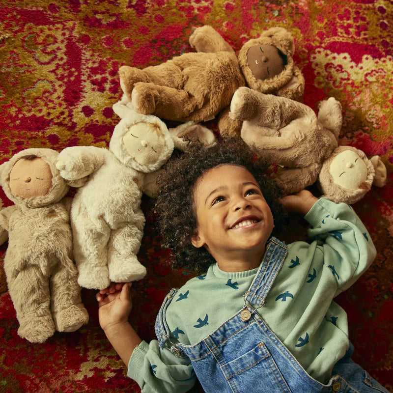 Olli Ella Cozy Dinkum dolls including Mini Teddy Caramel