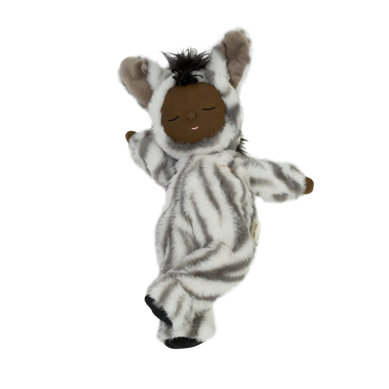 Zebra baby plush toy Mini Cozy Dinkum doll Olli Ella