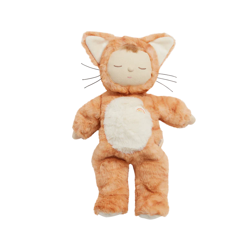 Cozy Dinkum cat Jinx plush doll for gifting and playtime
