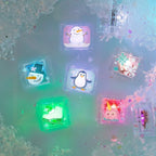 Christmas Winter Themed Limited Edition Light Up Cubes - Glo Pals
