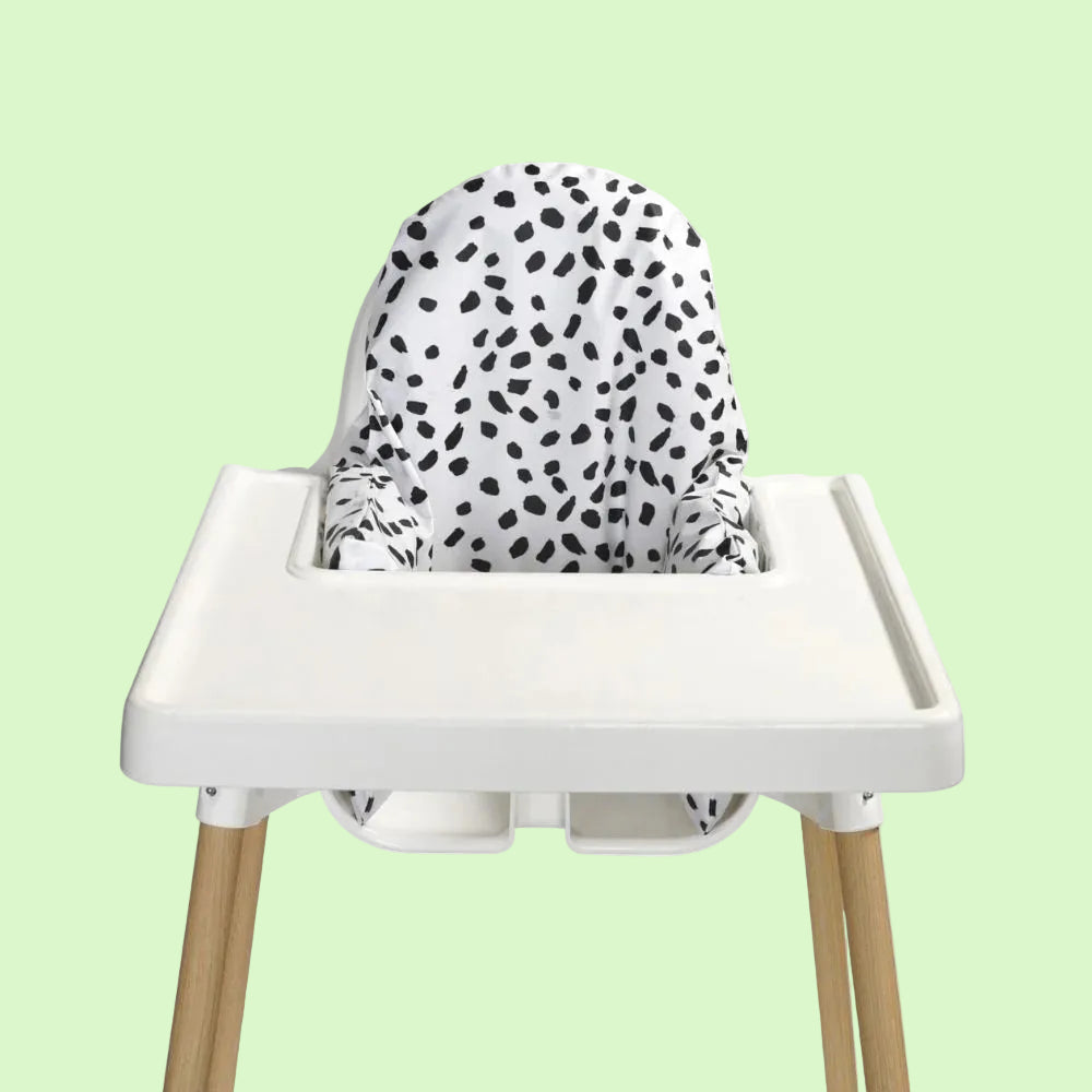 Dalmation Highchair Cushion Cover - Nibble & Rest