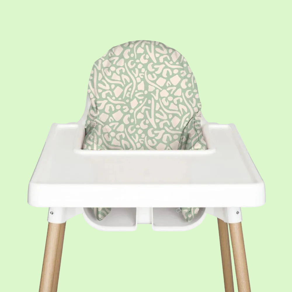 Sage Savannah Highchair Cushion Cover - Nibble & Rest