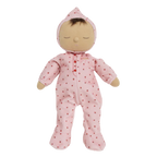 Baby doll strawberry print soft toy Dozy Dinkum Olli Ella