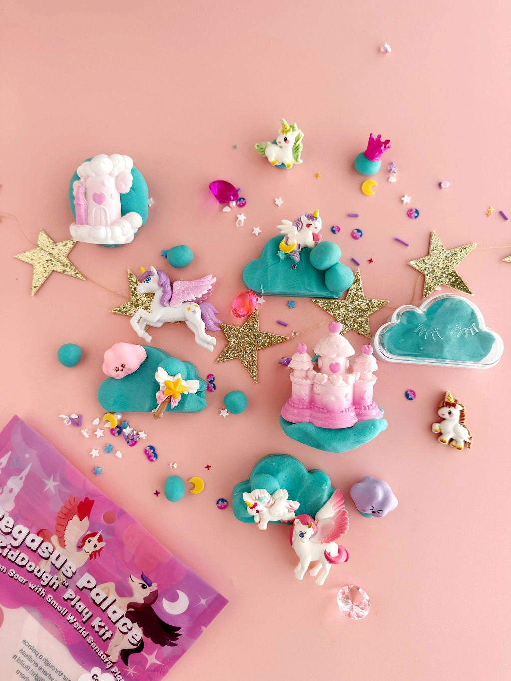 Pegasus Palace Playdough Kit - Earth Grown KidDoughs