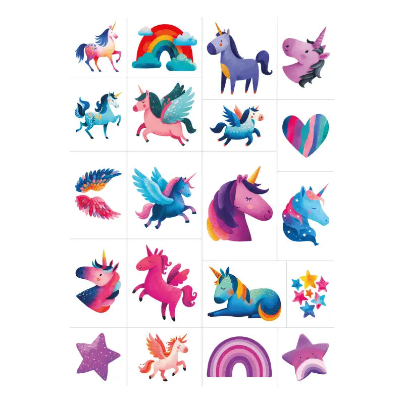 Unicorn Temporary Tattoos - Sassi