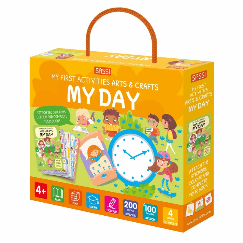 My Day Sticker & Activity Kit by Sassi Arts & Crafts