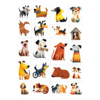 Dogs Temporary Tattoos - Sassi