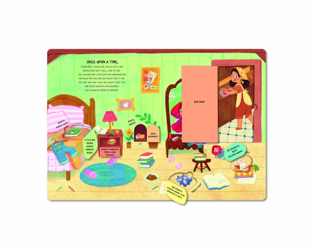 Little Red Riding Hood: Peek a Flap Fairy Tales - Gemma Román