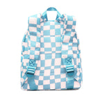 back view of toddler backpacks, perfect for on the go and have matching accessories. can also be personalised with childs name. this print is harper