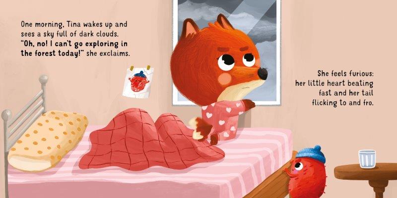 Educational board book about recognising angry feelings