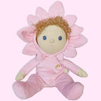 Magnolia Dinky Dinkum doll by Olli Ella pink flower baby doll
