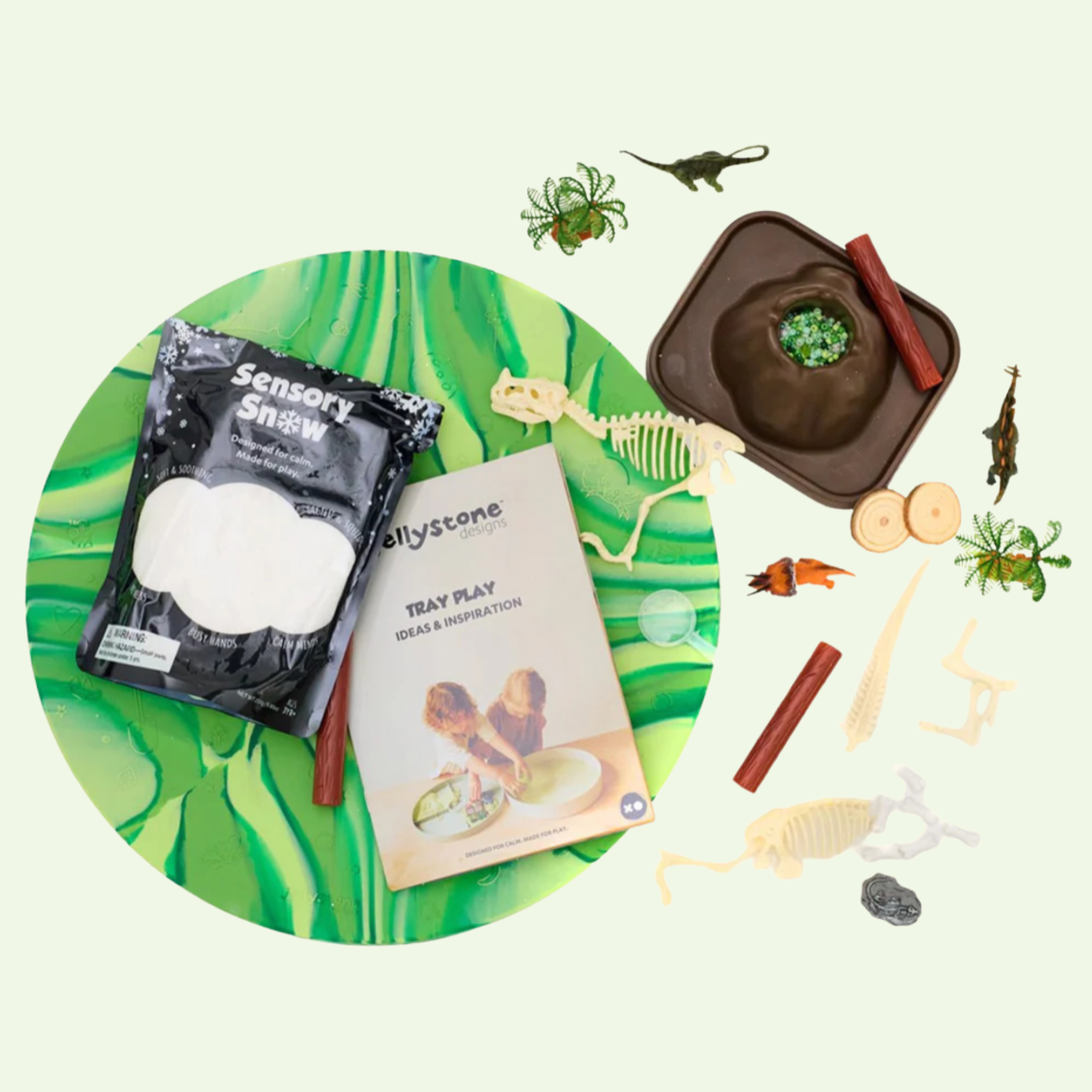 Dino Play Tray Bundle - Jellystone Designs