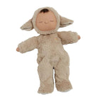 Grey lamb baby doll Cozy Dinkum Olli Ella soft toy
