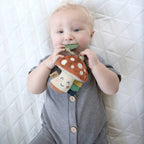 Mushroom Plush + Teether Toy - Itzy Ritzy