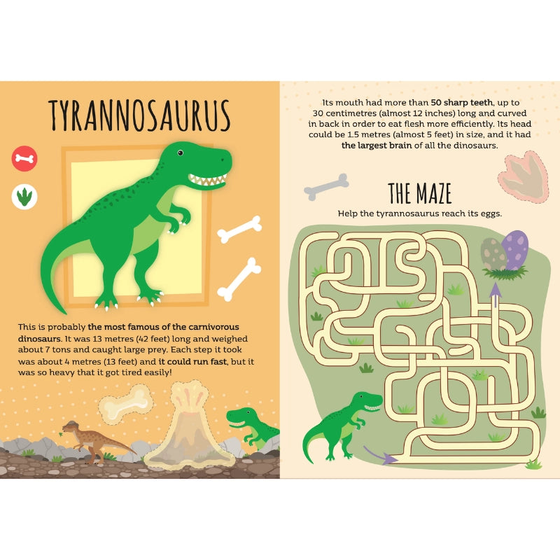 Dinosaur themed creative activity set for children