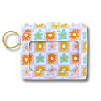 Wallet | Checkered Floral
