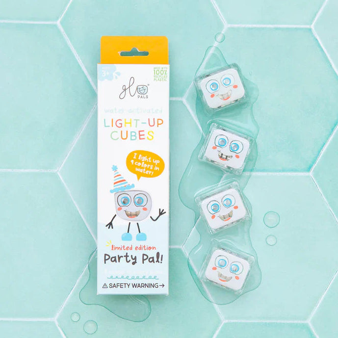 Glo Pal Cube Party Pal water activated light up cubes by Jellystone Designs
