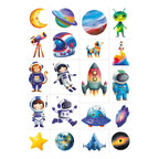 Space Temporary Tattoos - Sassi