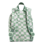 back view of toddler backpacks, perfect for on the go and have matching accessories. can also be personalised with childs name. this print is parker