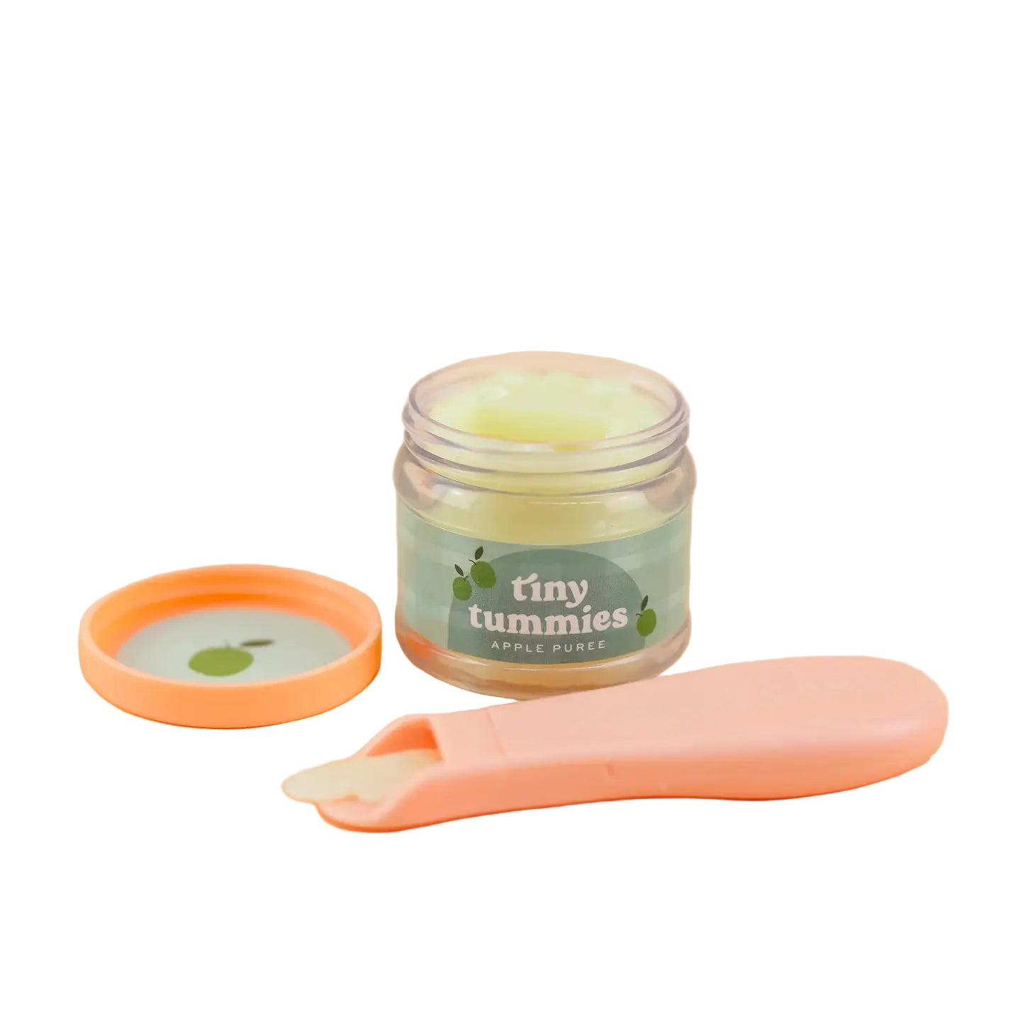 Tiny Tummies | Apple Puree Food Jar + Spoon Set
