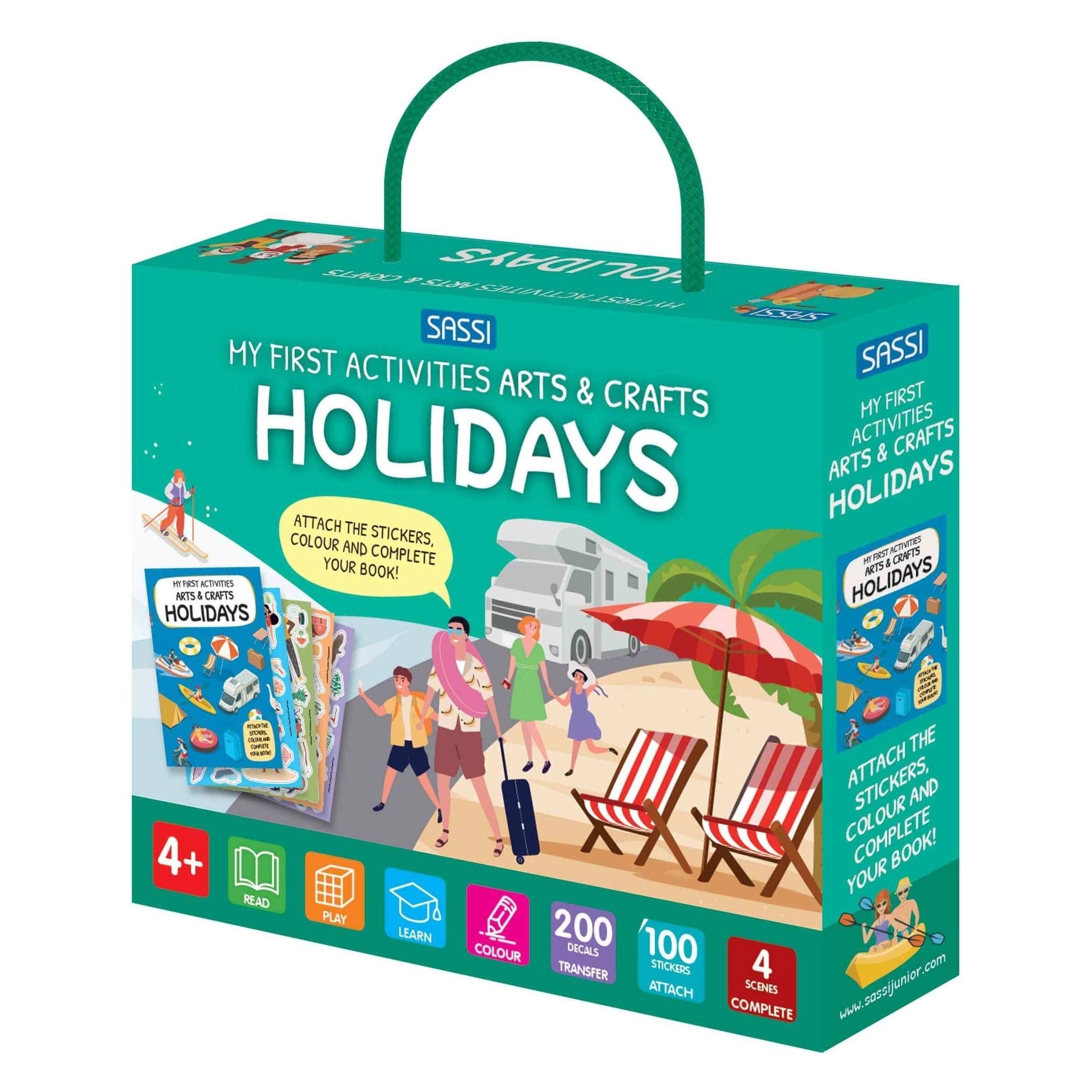 Holidays Sticker & Activity Kit by Sassi Arts & Crafts