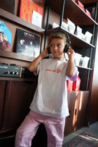 Lilac/Sugar REVERSIBLE 2-in-1 My World Tee - Lokal Folk