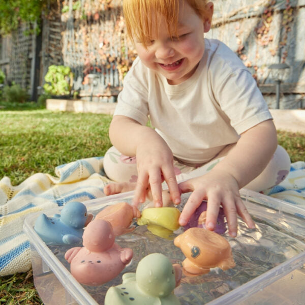 Counting Ducks Bath Toy Set - Jiggle & Giggle