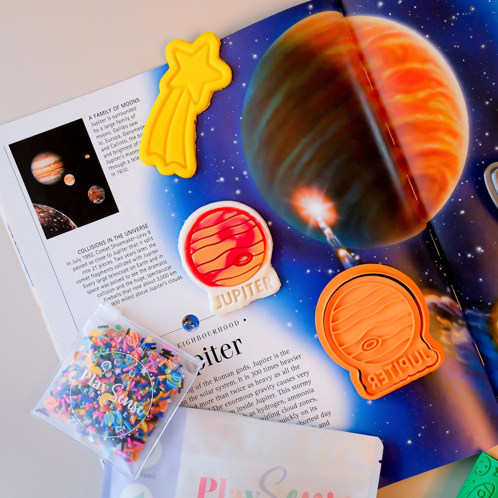 Jupiter Planet Stamp & Cutter - Playsense