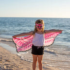 kids imaginative play flamingo costume set