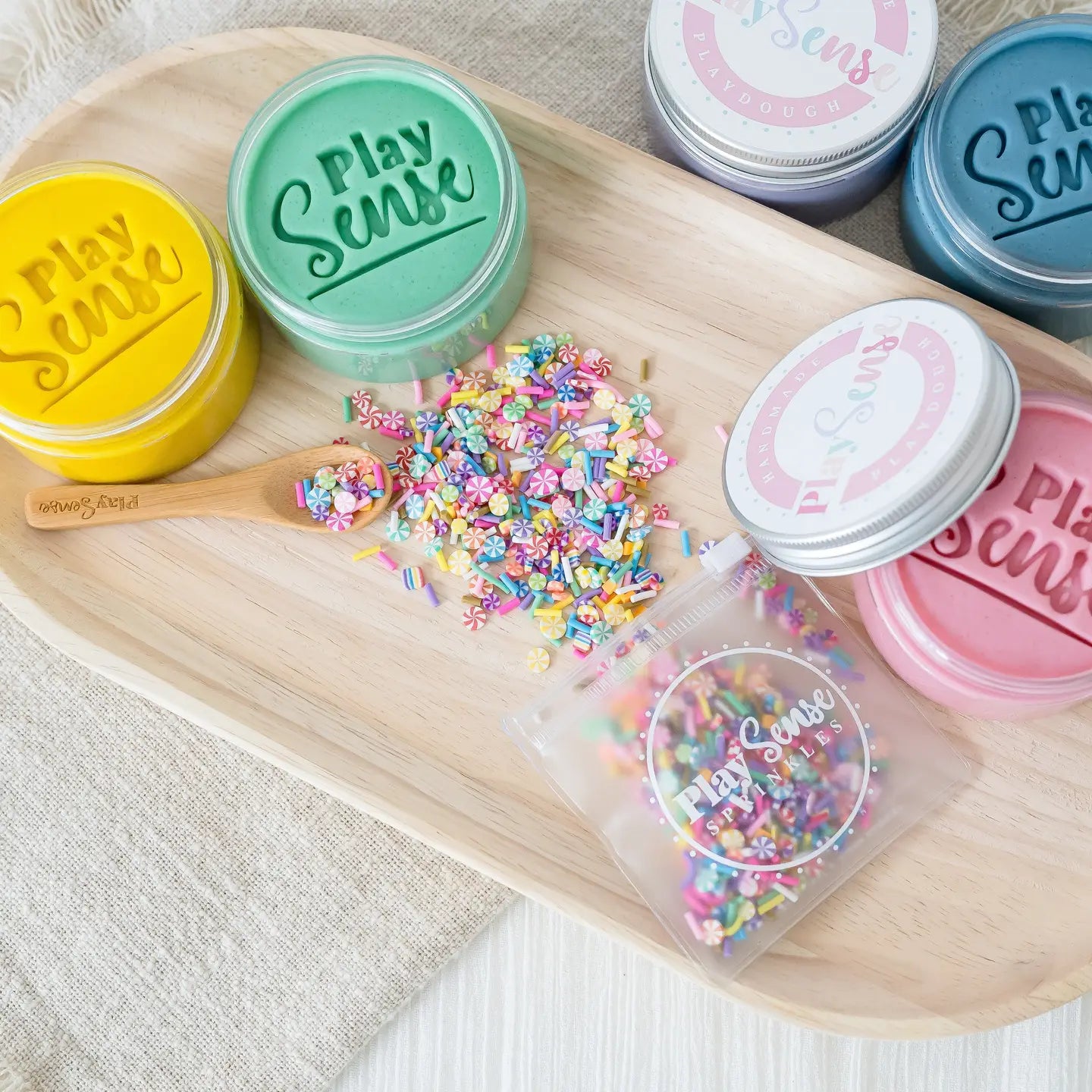 Rainbow Swirls Play Sprinkles - Playsense