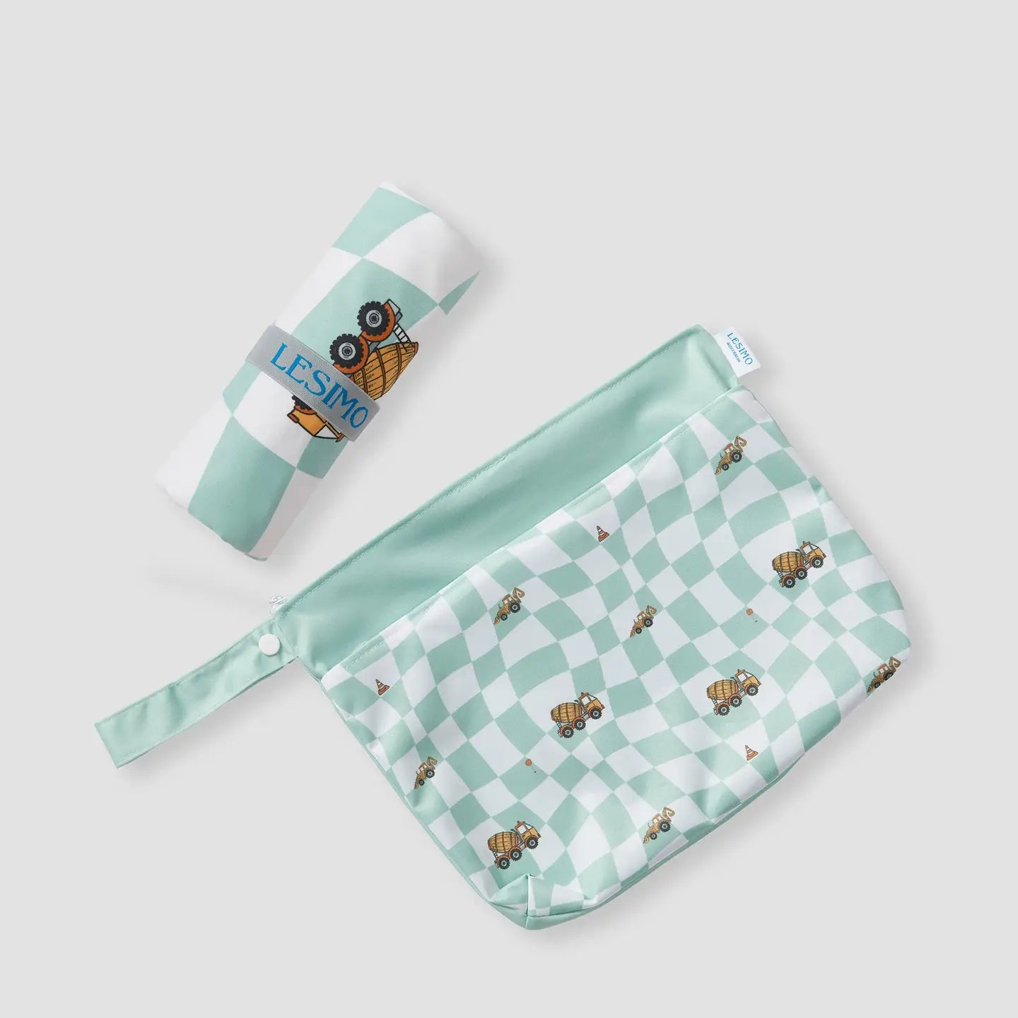 Kids Hooded Towel - Sand Free | Busy Builders