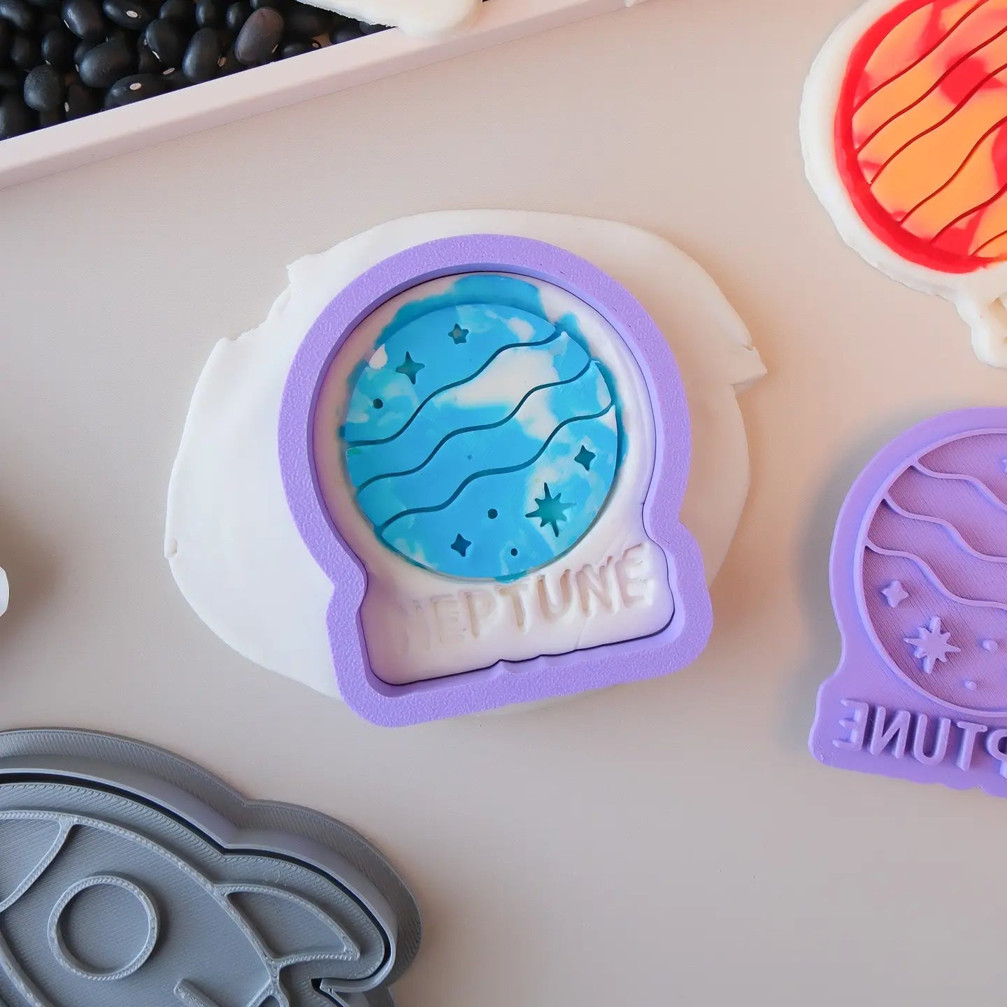 Neptune Planet Stamp & Cutter - Playsense