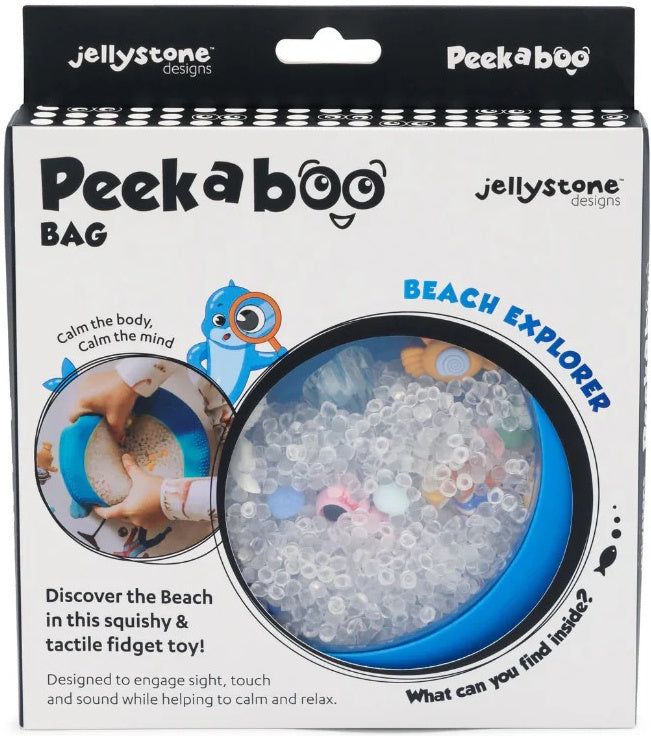 Beach Peek-a-Boo Sensory Bag - Jellystone Designs